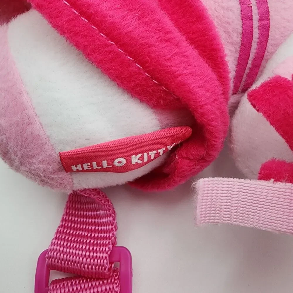 Sanrio‎ Hello Kitty Plush Backpack Pink Bow & Dress 13